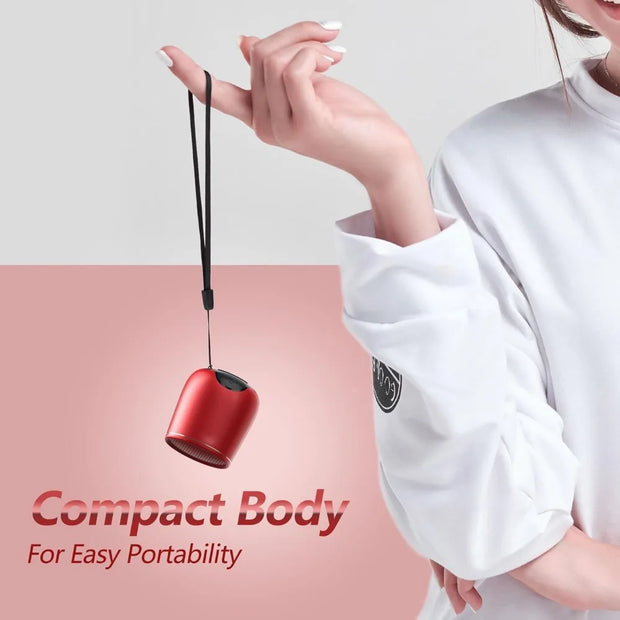 Waterproof Mini Bluetooth Speaker Portable Punchy Bass Stereo Pairing Built-in Mic Pocket-Sized for Hiking Biking - My Variety Superstore 25