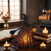Spooky Gothic Witch Hat Led Lamp Night Light Creates Mood