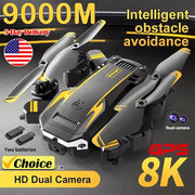 QJ S6/G6 GPS Drone 4K Professional HD Camera Foldable Quadcopter RC Helicopter FPV WIFI Obstacle Avoidance C0 Dron toys - My Variety Superstore 25