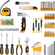 DEKO 126 Piece Power Tool Combo Kits with 8V Cordless Drill, 10MM 3/8'' Keyless Chuck, Professional Household Home Tool Kit Set - My Variety Superstore 25