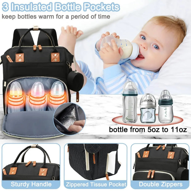 Ultimate Nursing Diaper Backpack Large Capacity Bliss