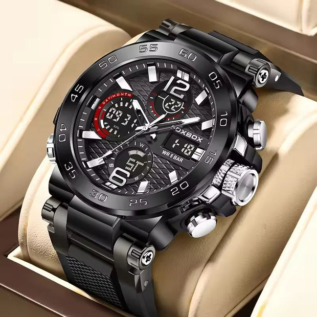 LIGE Luxury LED Display Men Wristwatches Fashion Luminous - My Variety Superstore 25