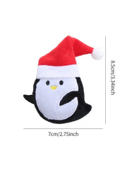 Joyful Christmas Cat Toys Plush Bite Resistant Safe Play