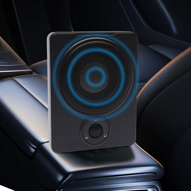 8 Inch Subwoofer Car Audio 12V 600W High Power Aluminum Alloy Under Seat Woofer Ultra Thin Subwoofer - My Variety Superstore 25