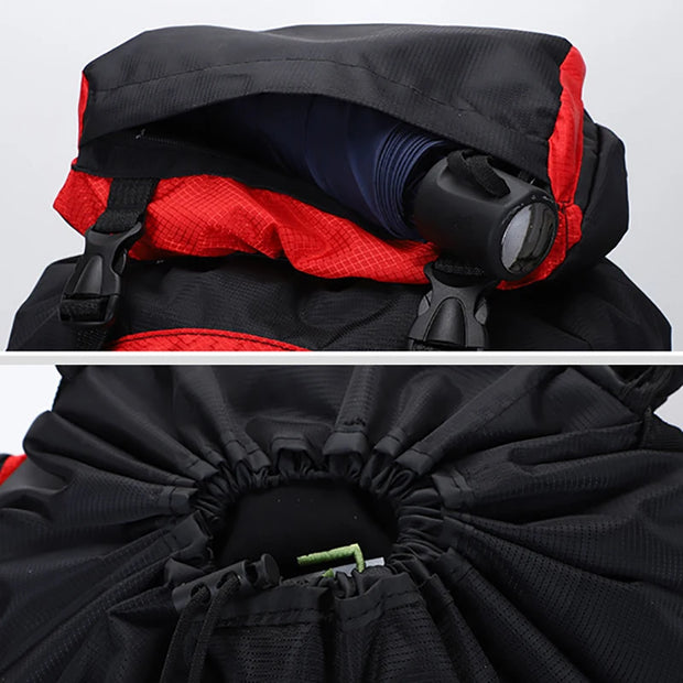 Camping High Capacity Hiking Backpack Women Outdoor Travel Backpack Men Tactics Sports 70L Mountaineering Fishing Waterproof Bag - My Variety Superstore 25