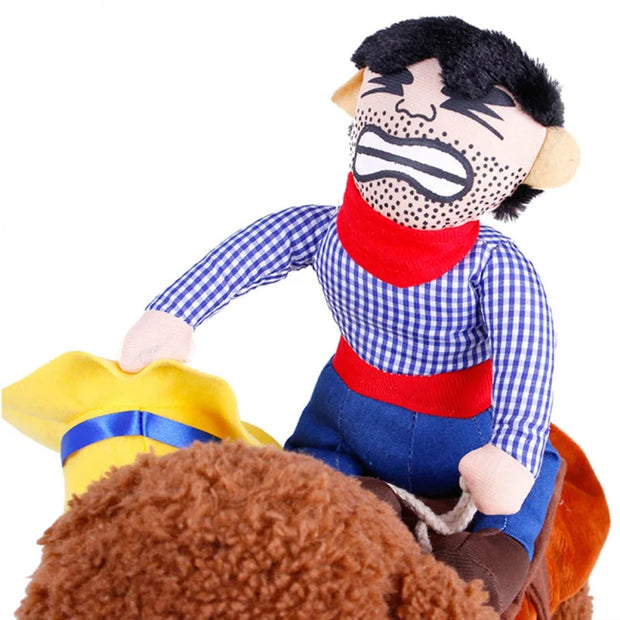 Epic Dog Costume Cowboy Knight Suit For Party Ready