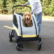 Ultimate Portable Dog Stroller with Breathable Design for Stress-Free Travel