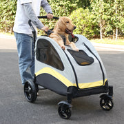 Ultimate Portable Dog Stroller with Breathable Design for Stress-Free Travel