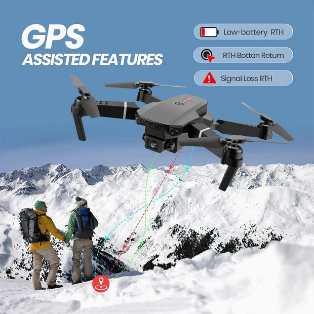 Incredible HD Camera Drone with Long Battery Life for Stunning Aerial Shots