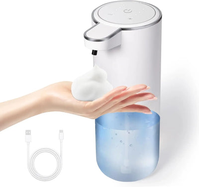 US Stock Automatic Touchless Soap Dispenser 4 Level Adjustable Foaming Hand Soap Dispenser Electric Wall Mount