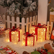 Radiant Christmas Lights With Detachable Gift Box For Glow