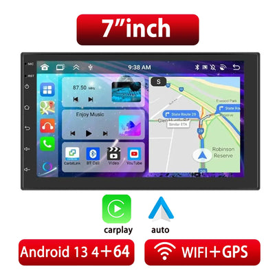 ESSGOO 2 Din Android Car Radio Carplay 7 9 10 Inch Car Multimedia Video Player Stereo Radio GPS Compatible with Tesla Style Nissan Hyundai - My Variety Superstore 25