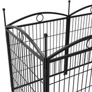 Dog Playpen Indoor 32 inch 8 Panels Metal Dog Pen Pet Dog Fence Outdoor Exercise Pen with Doors, Heavy Duty Dog Fence Puppy Pen - My Variety Superstore 25