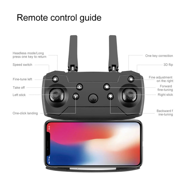 Incredible HD Camera Drone with Long Battery Life for Stunning Aerial Shots