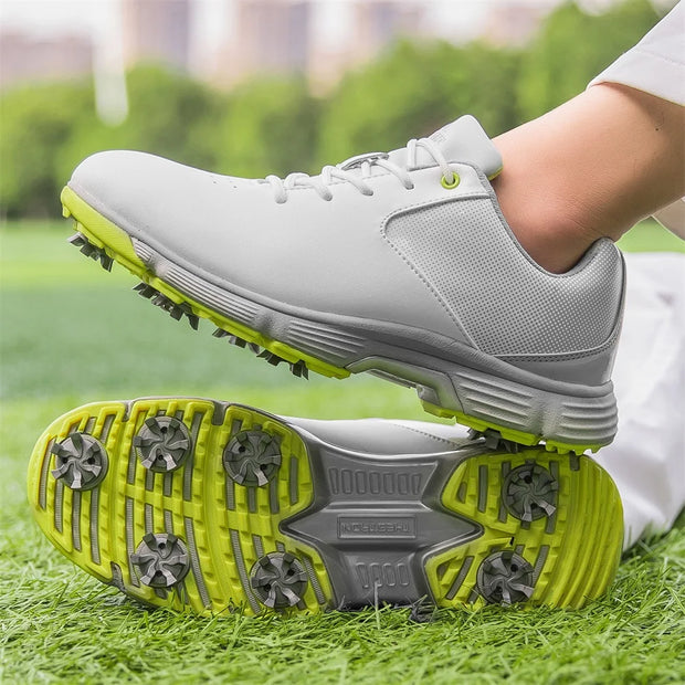 Powerful Golf Shoes Men Waterproof Anti Slip Comfort