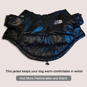 Cozy Windproof Dog Winter Coat With Reflective Safety