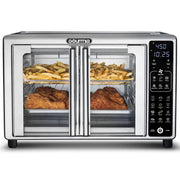 6 Slice Digital Air Fryer Toaster Oven with 19 One Touch Presets Stainless Steel Advanced Technology Perfectly Crisped Creations