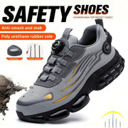Breathable Lace Free Soft Sole Comfortable Anti Smash Anti Puncture Labour Insurance Shoes - My Variety Superstore 25