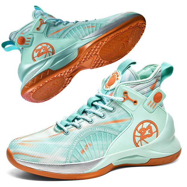 Elite Mens Basketball Shoes Breathable Non Slip Secure Grip
