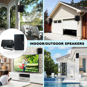 Herdio 3.5 Inch 2PCS Passive Outdoor Speakers Wired Waterproof 200W 3 Way Premium Mountable Wall Speakers With Superior Sound - My Variety Superstore 25