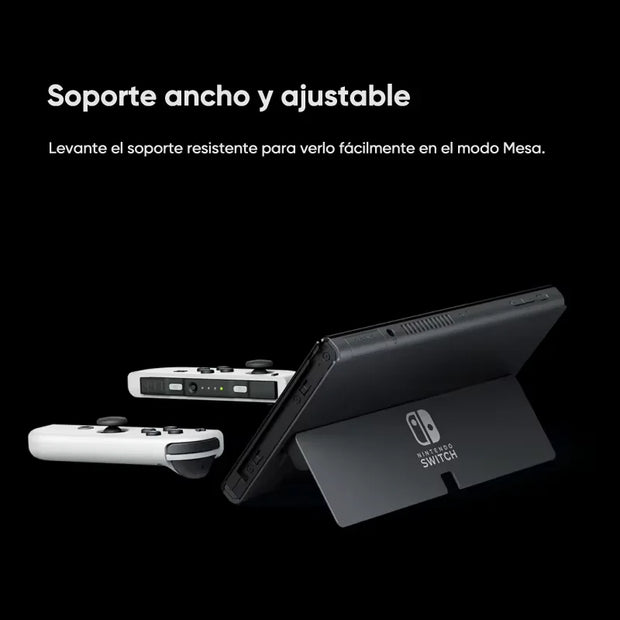 Nintendo Switch OLED Model Video Game Console with White Joy-Con 7 Inch OLED Screen Adjustable Console TV Tabletop Handheld Mode - My Variety Superstore 25