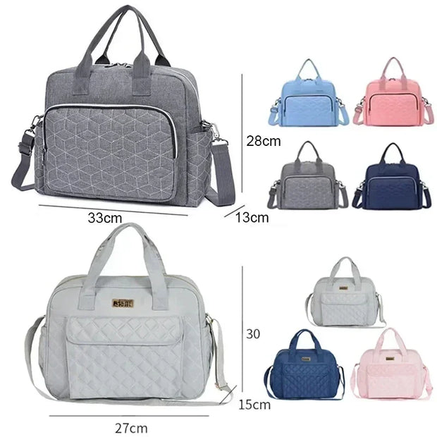Premium Diaper Bag Waterproof Milk Storage Travel Ready