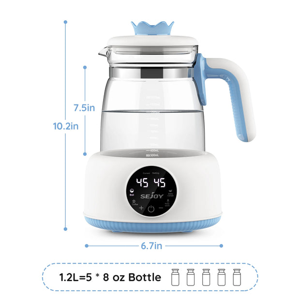 220v/110v  Infant Thermostatic Milk Regulator 800W Electric Baby Formula Kettle Automatic Warmer Feeding Bottle - My Variety Superstore 25