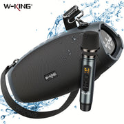 W-KING (120W PEAK)70W Portable Loud Bluetooth Speakers with Wireless Microphone,  Waterproof Outdoor Wireless Bluetooth - My Variety Superstore 25
