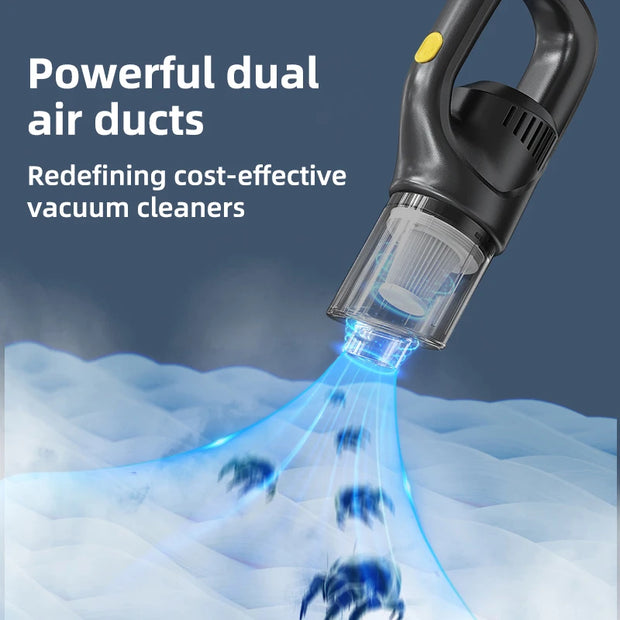 Wireless Automobile Vacuum Cleaner Wet Dry Dual Use Handheld Electric Mini Cleaner For Car And Home