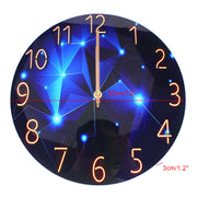 Elegant 30cm Wall Clock Ideal Living Room Decor Adds Style