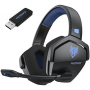 Powerful Wireless Gaming Headset with Low Latency for Immersive Play