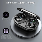 Wireless Earbuds Bluetooth 5.3 Stereo Bass Noise Cancelling - My Variety Superstore 25