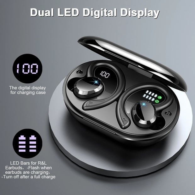 Wireless Earbuds Bluetooth 5.3 Stereo Bass Noise Cancelling - My Variety Superstore 25