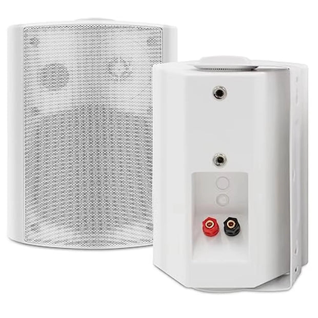 Herdio 2PCS Passive Outdoor Speakers 300 Watts 5.25 Inch Waterproof Speakers for Patio and Home Theater Sound System - My Variety Superstore 25