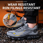 Breathable Lace Free Soft Sole Comfortable Anti Smash Anti Puncture Labour Insurance Shoes - My Variety Superstore 25