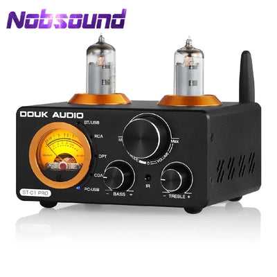 Nobsound HiFi Bluetooth 5.0 Vacuum Tube Amplifier USB DAC Stereo Receiver COAX OPT Home Audio Digital Amp with VU Meter 100W 100W - My Variety Superstore 25