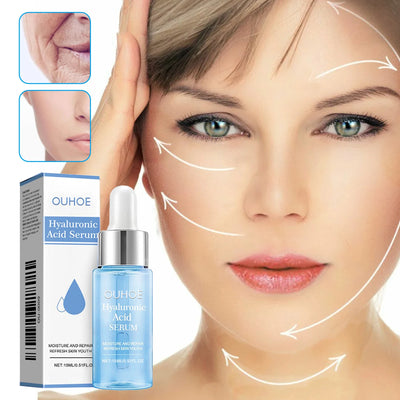 15ml Hyaluronic Acid Propylene Glycol Facial Essence Collagen Serum Skin Care Whitening Lightens Spots