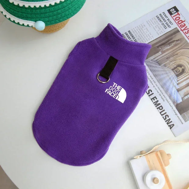 Cozy Fleece Dog Sweater With Warmth Keeps Small Dogs Warm