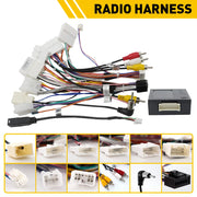 For Toyota AMP Car Stereo Radio Power Harness Cable Wire Adapter Kit JBL AMP Car Android Player Radio Connector - My Variety Superstore 25