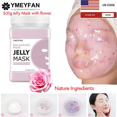 Jelly Face Mask Powder – Professional Skincare for Moisturizing, Oil Control & Whitening Treatment