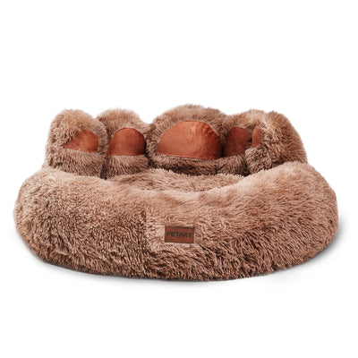 Cozy Comfy Pet Dog Bed Paw Shape Warm Dog Bed Cushion for Your Furry Friend Fluffy Dog Bed Cat Mat Deep Sleeping Warm Thickened - My Variety Superstore 25