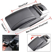 For Nissan Versa Tiida Latio 2007 to 2012 Center Console Container Armrest Storage Box