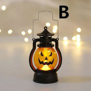 Spooky Halloween LED Pumpkin Lantern Battery Included Glow