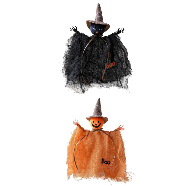 Spooky Halloween Hanging Decor Sturdy Cloth Pendant Mood