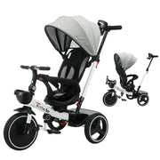 Ubravoo 5-in-1 Baby Tricycle Stroller – Adjustable Canopy, Recline Seat, for Ages 1–5