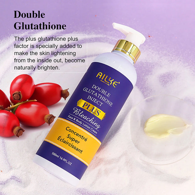 AILKE Double Glutathione Serum and Body Lotion, Brighten, Whitening, Dark Spot Remover, Even Skin Tone, Moisturize Smooth Skin - My Variety Superstore 25