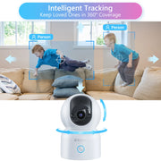 ZOSI 3MP Baby Monitor 2.4G/5G 360° Pan/Tilt Pet Smart Security IP Camera AI Human Tracking 2K HD WiFi Surveillance Cameras - My Variety Superstore 25