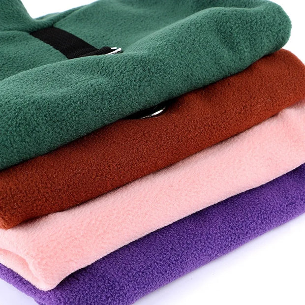 Cozy Fleece Dog Sweater With Warmth Keeps Small Dogs Warm