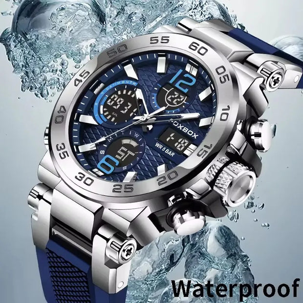 LIGE Luxury LED Display Men Wristwatches Fashion Luminous - My Variety Superstore 25