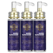 AILKE Skin Whitening Set With Double Glutathione Moisturizing Dark Spot Removal Hyperpigmentation Treatment